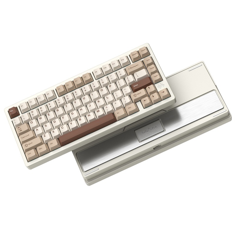 Keyboard Gaming Amazon - คีย์บอร์ดเกมมิ่งไร้สายแบบสัมผัส CNC ถอดประกอบง่าย สามโหมด รองรับ Amazon