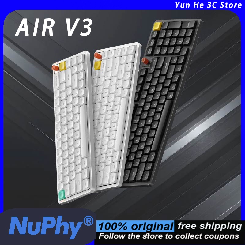 คีย์บอร์ดกลไก NuPhy Air V3 แบบ - Gaming Keyboard That Is Quiet บทวิจารณ์และราคา