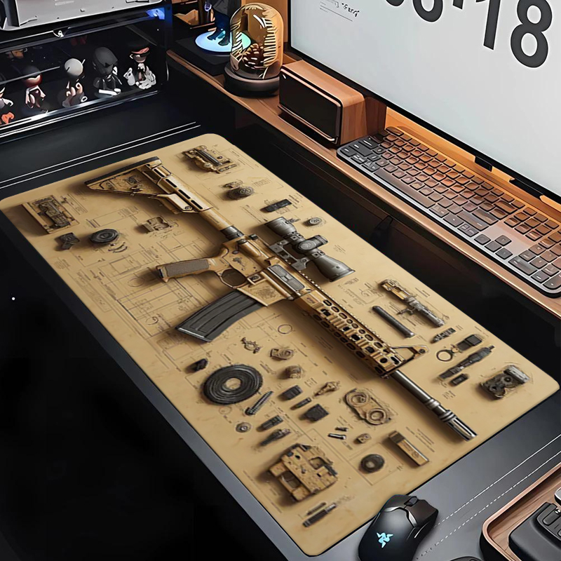 แผ่นรองเมาส์สำหรับเล่นเกมแบบนุ - Gaming Keyboard And Mouse บทวิจารณ์และราคา