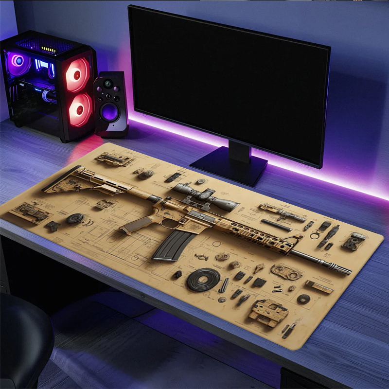 แผ่นรองเมาส์สำหรับเล่นเกมแบบนุ - Gaming Keyboard And Mouse บทวิจารณ์และราคา