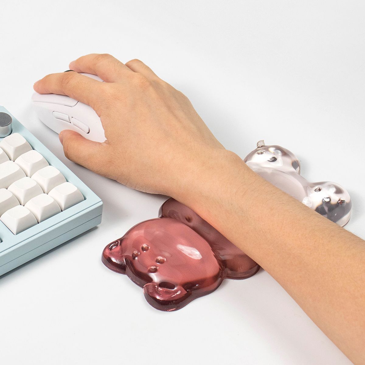 ที่รองข้อมือรูปหมีน่ารัก แผ่นร - Gaming Keyboard Number Pad บทวิจารณ์และราคา