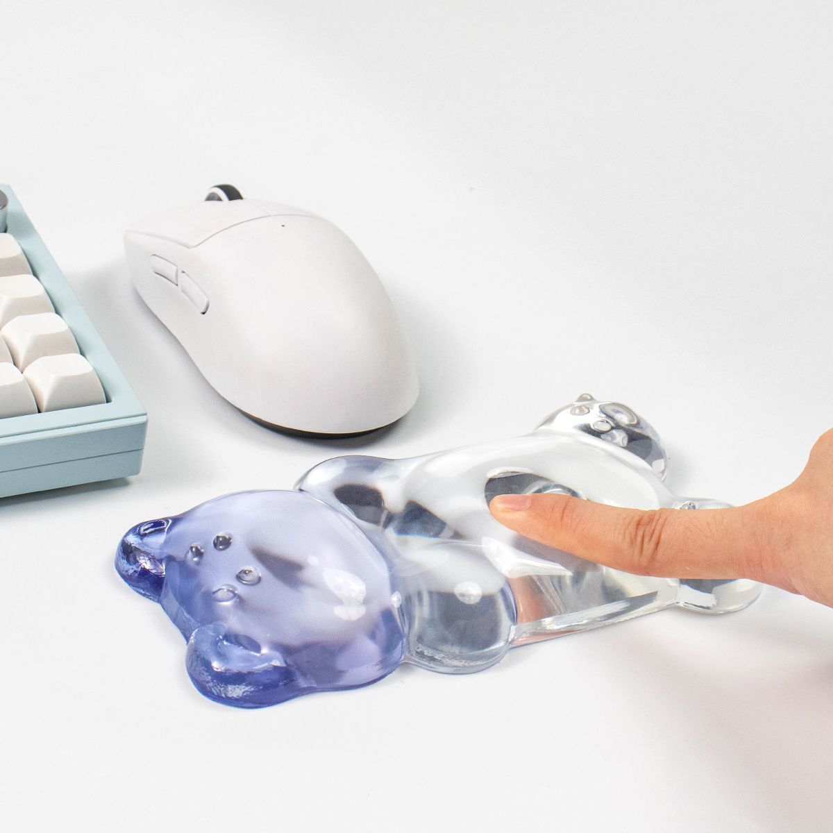 ที่รองข้อมือรูปหมีน่ารัก แผ่นร - Gaming Keyboard Number Pad บทวิจารณ์และราคา