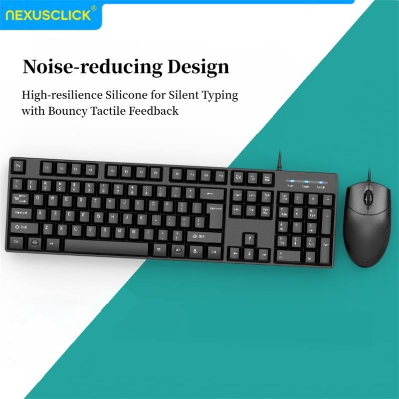 ชุดคีย์บอร์ดและเมาส์แบบมีสาย N - Gaming Keyboard Expensive บทวิจารณ์และราคา