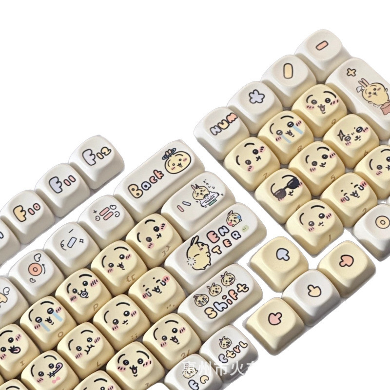 ชุดคีย์แคป Chiikawa ลายอีโมจิน - Gaming Keyboard Emoji บทวิจารณ์และราคา
