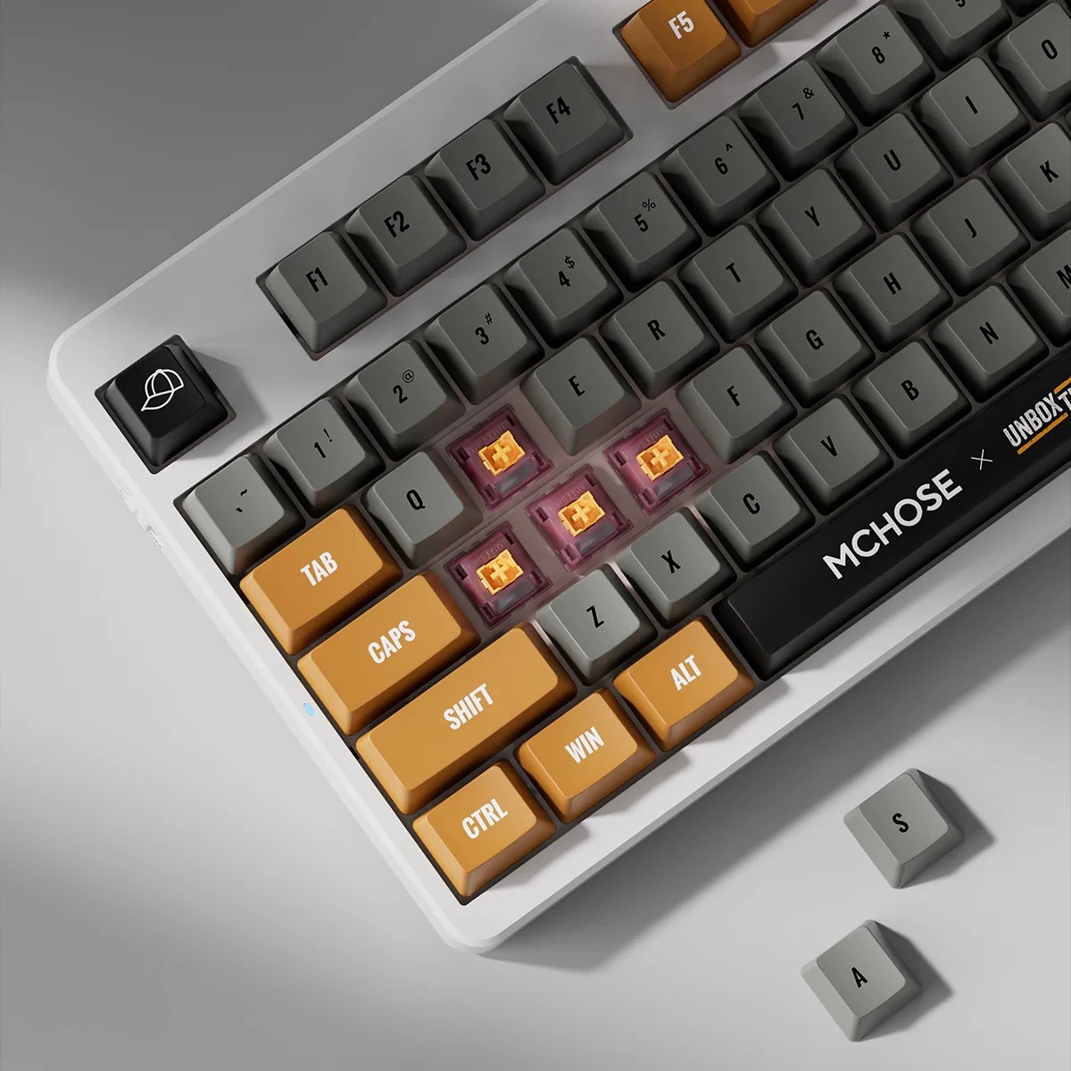 MCHOSE X Unbox Therapy - UT98  - Gaming Keyboard That Is Quiet บทวิจารณ์และราคา