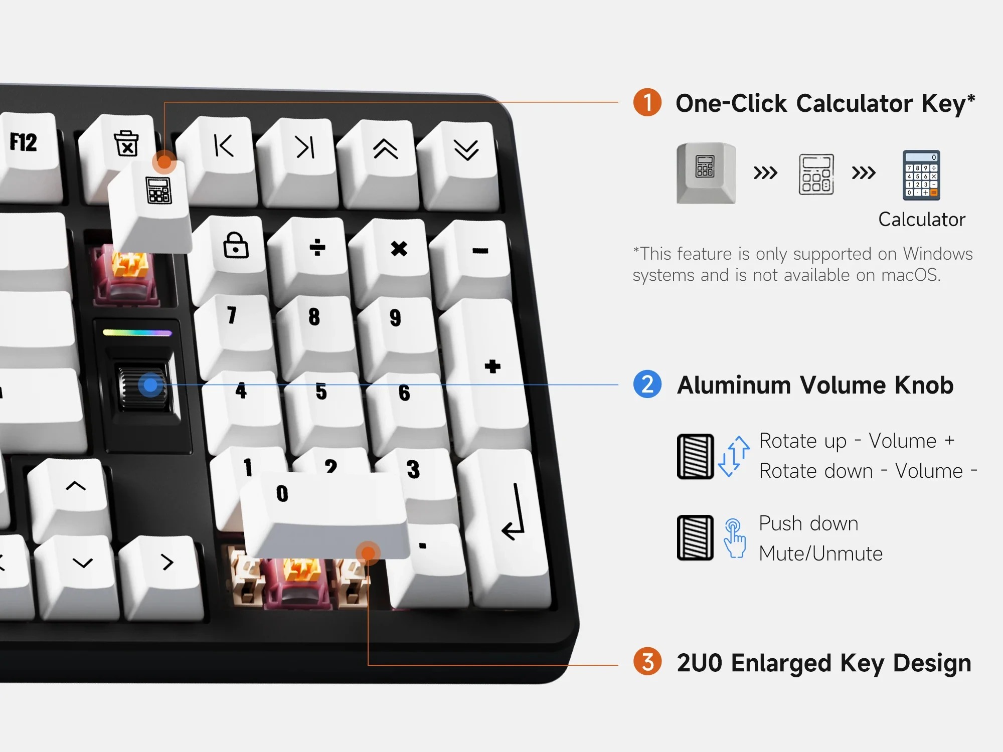 MCHOSE X Unbox Therapy - UT98  - Gaming Keyboard That Is Quiet บทวิจารณ์และราคา