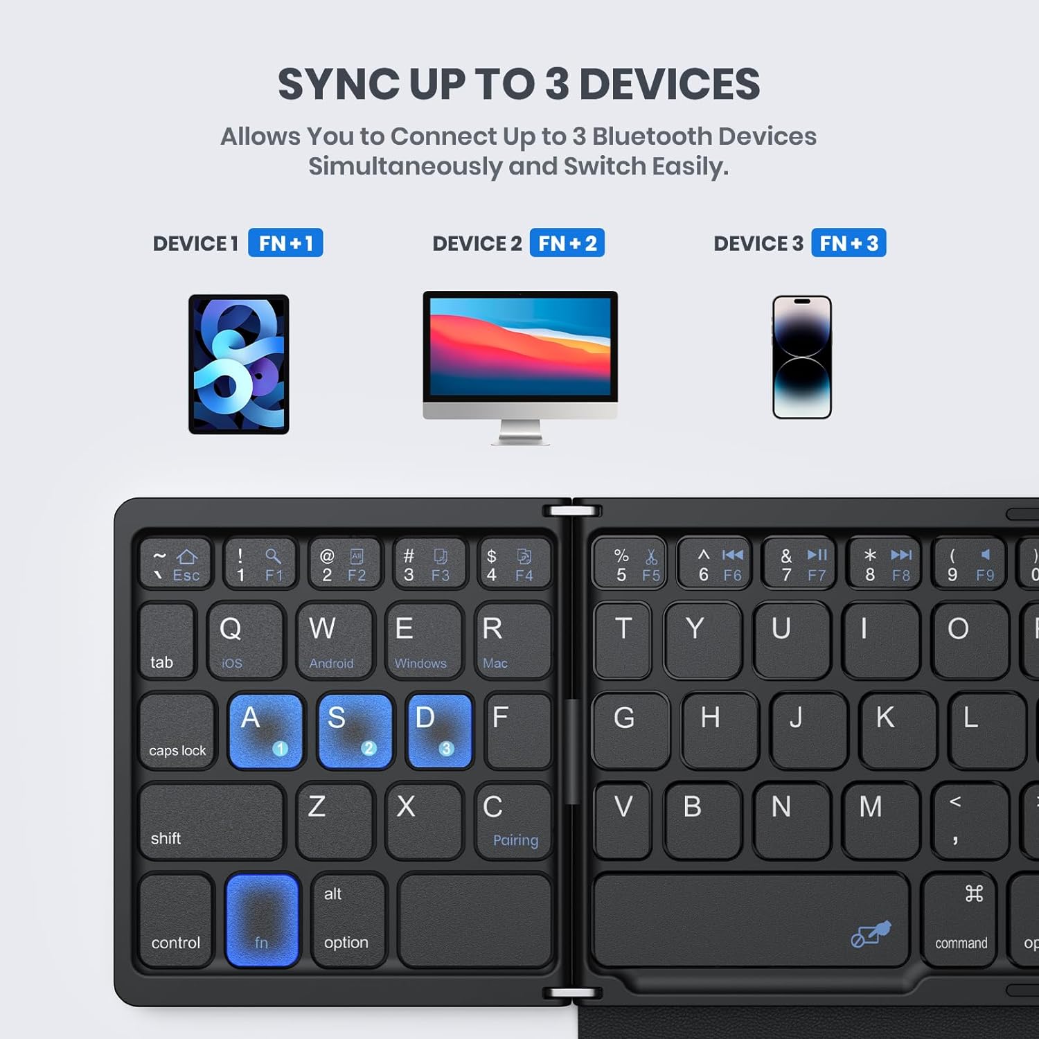 คีย์บอร์ดพับแบบพกพาขนาดเล็กพร้ - Gaming Keyboard Budget บทวิจารณ์และราคา