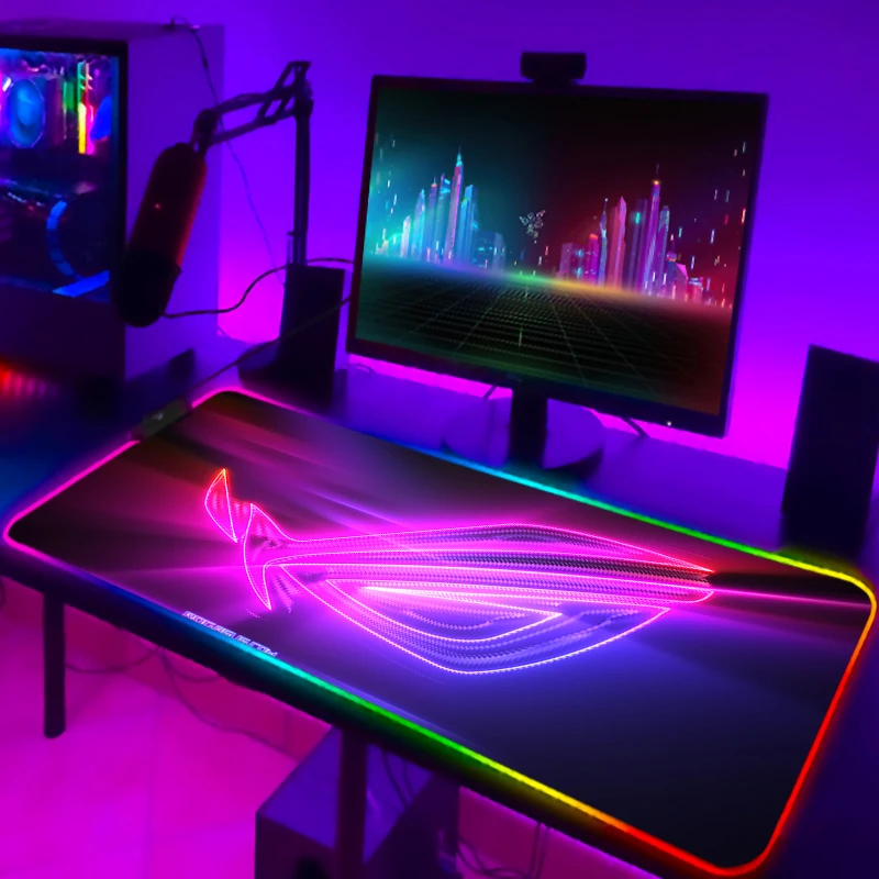 RGB Mousepad Cool ROG Mouse Pa - Gaming Keyboard No Rgb บทวิจารณ์และราคา