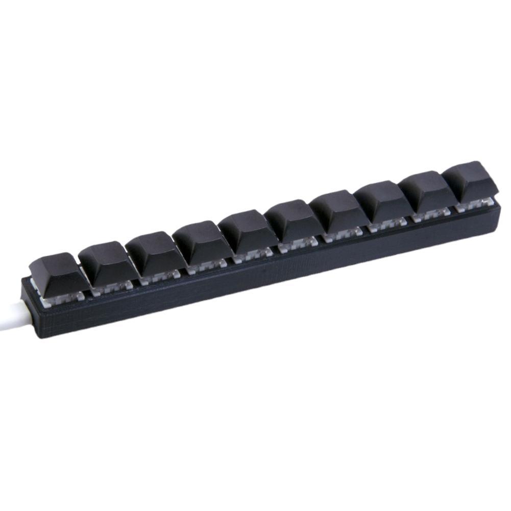Custom Mini USB แบบมีสาย 10 คี - Gaming Keyboard Budget บทวิจารณ์และราคา