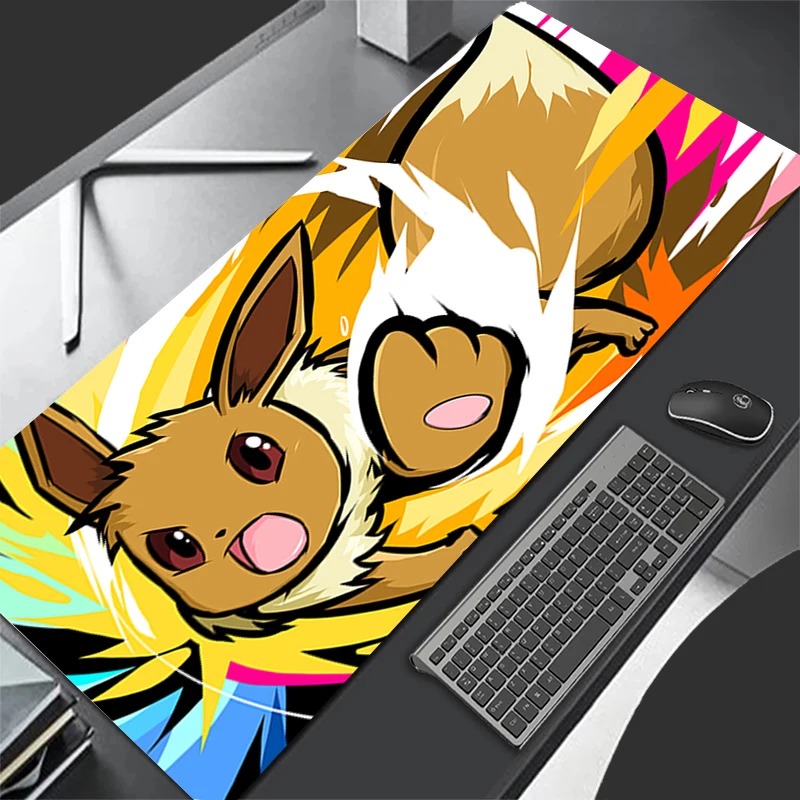 P-Pokemon Eevee Anime Gaming M - Gaming Keyboard Noise บทวิจารณ์และราคา