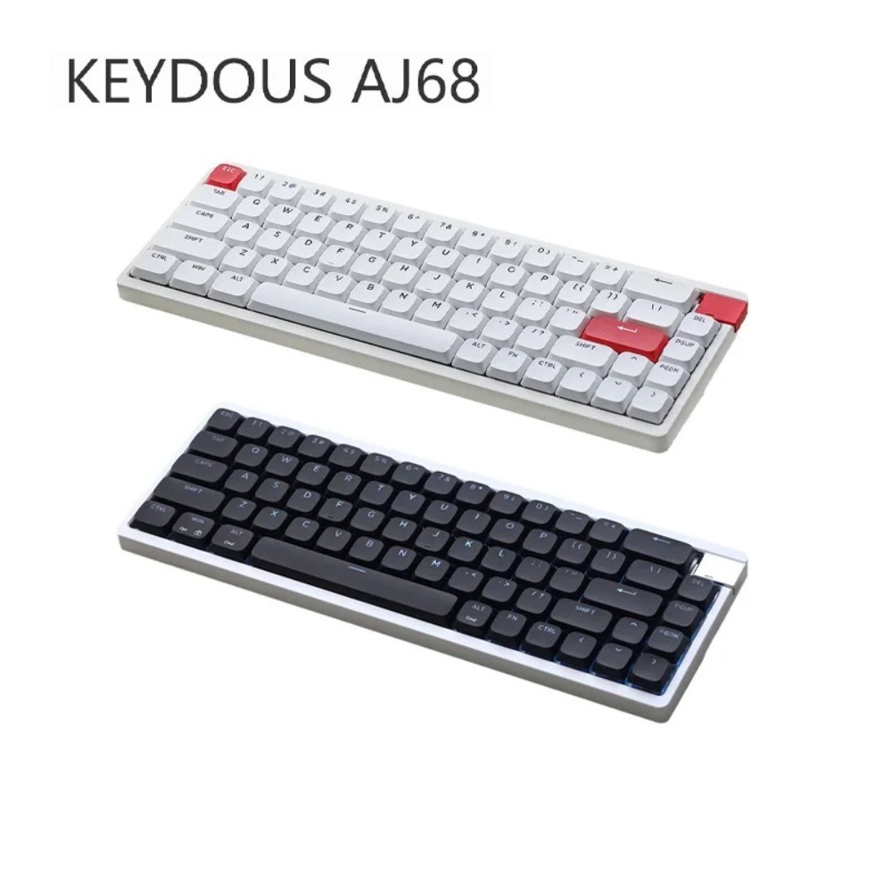 คีย์ดัส AJ68 คีย์บอร์ดแบบกลไก  - Gaming Keyboard Hot Swappable บทวิจารณ์และราคา