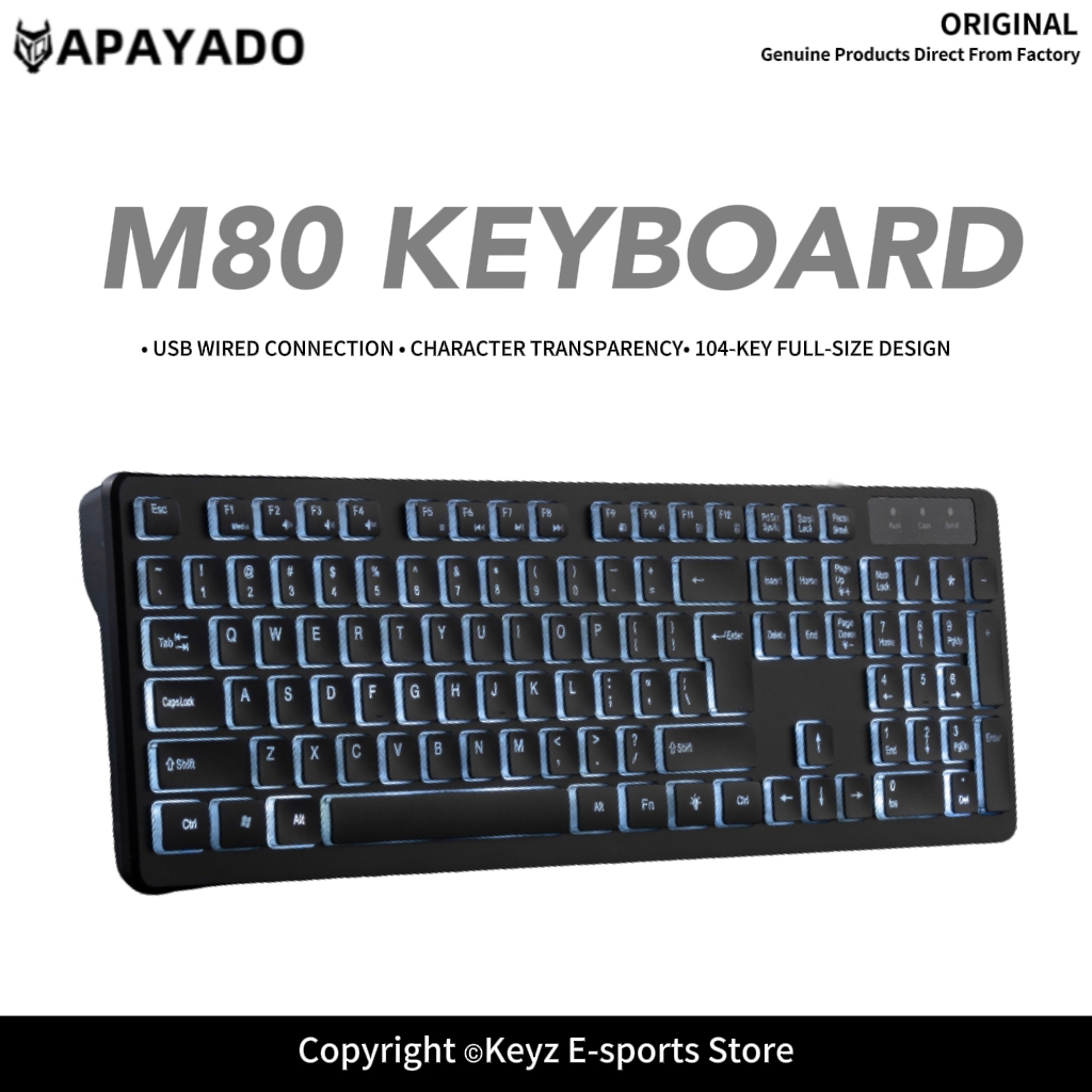 คีย์บอร์ดเกมมิ่งแบบมีสาย USB ค - Gaming Keyboard That Is Quiet บทวิจารณ์และราคา