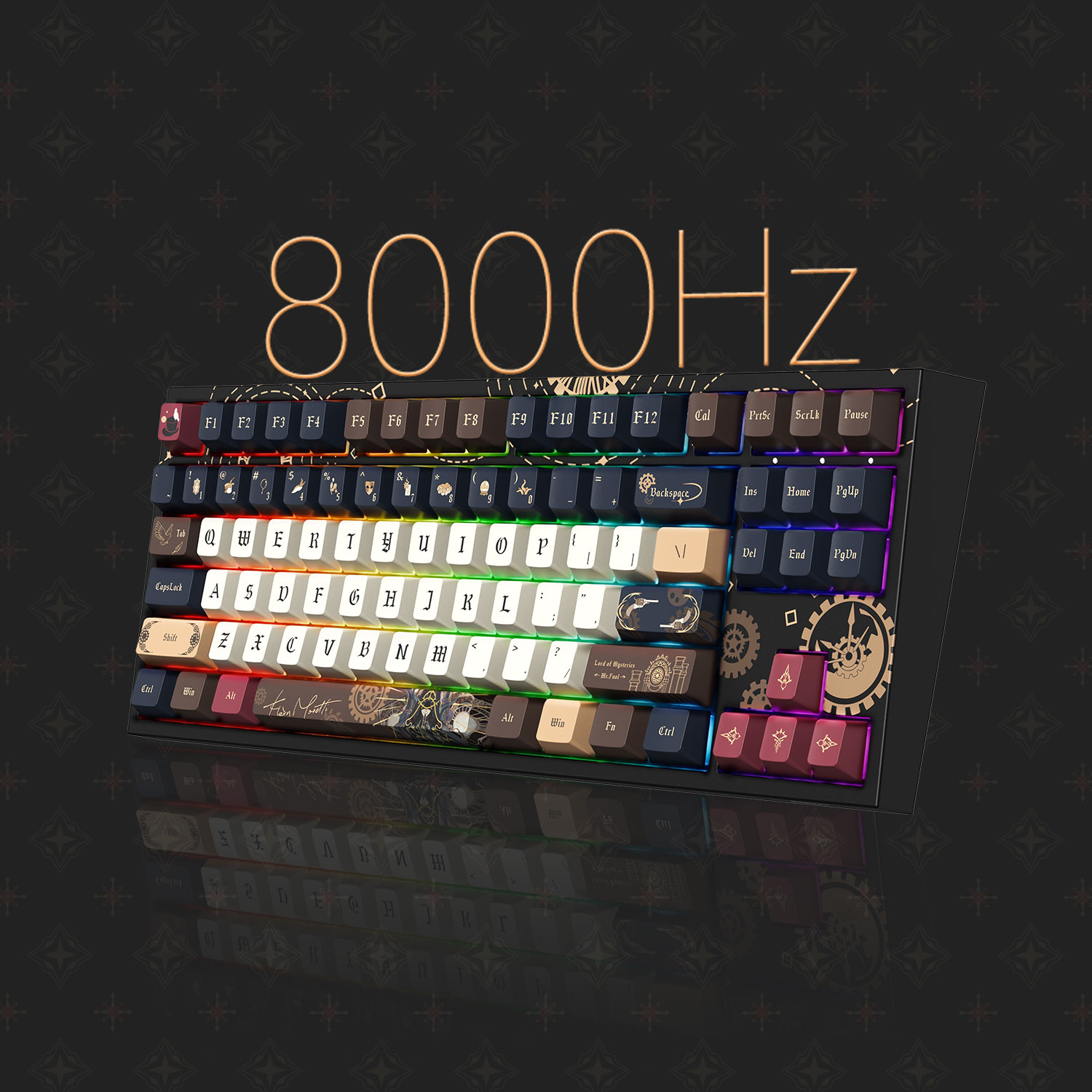 คีย์บอร์ดกลไกไร้สาย Akko Lord  - Gaming Keyboard Tkl บทวิจารณ์และราคา