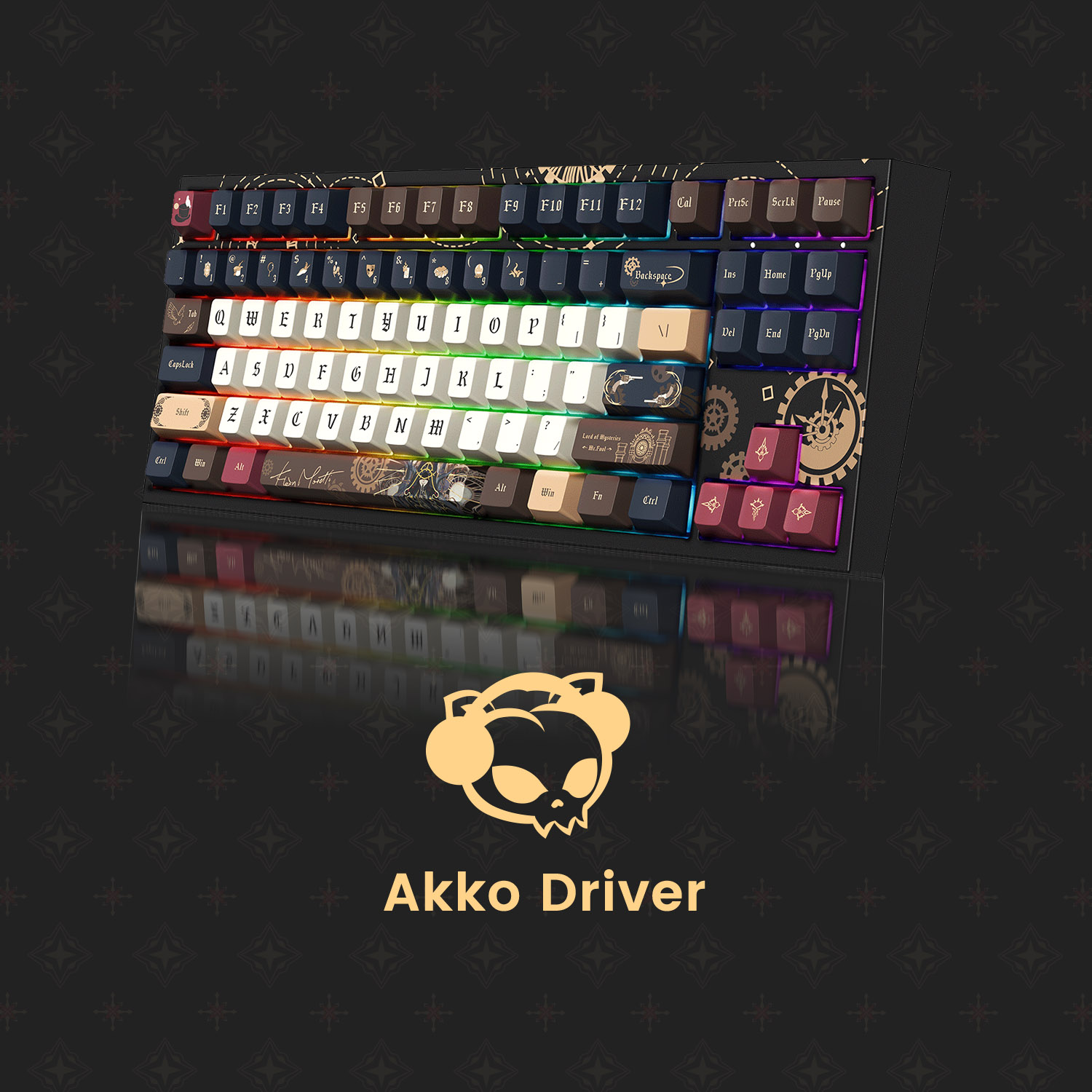 คีย์บอร์ดกลไกไร้สาย Akko Lord  - Gaming Keyboard Tkl บทวิจารณ์และราคา
