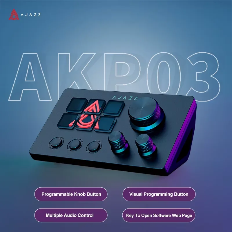 Ajazz AKP03E/153E คอนโซลควบคุม - Gaming Keyboard 1 Hand บทวิจารณ์และราคา