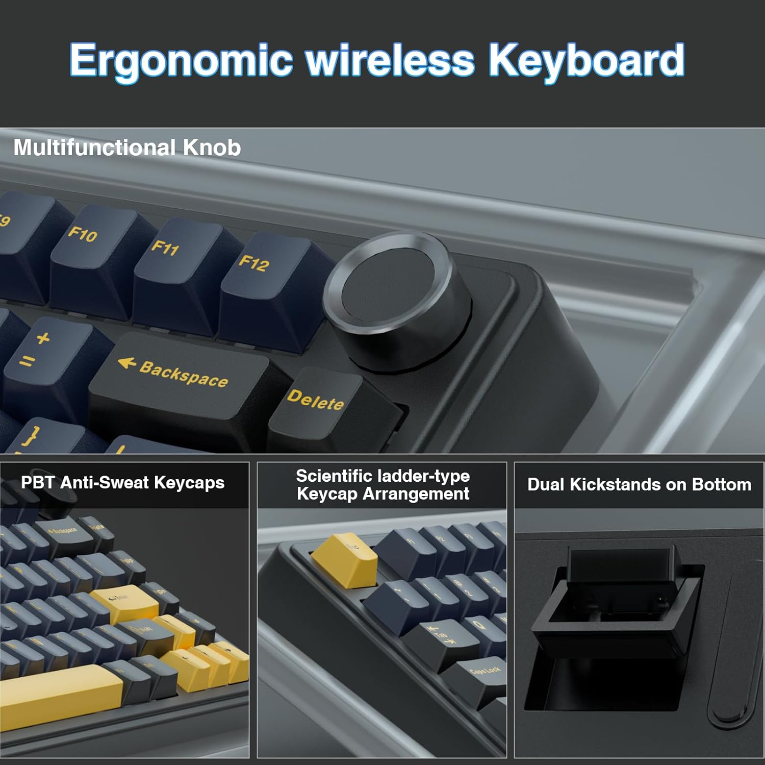 คีย์บอร์ดแบบกลไก Aula F75, ปุ่ - Gaming Keyboard Number Pad บทวิจารณ์และราคา
