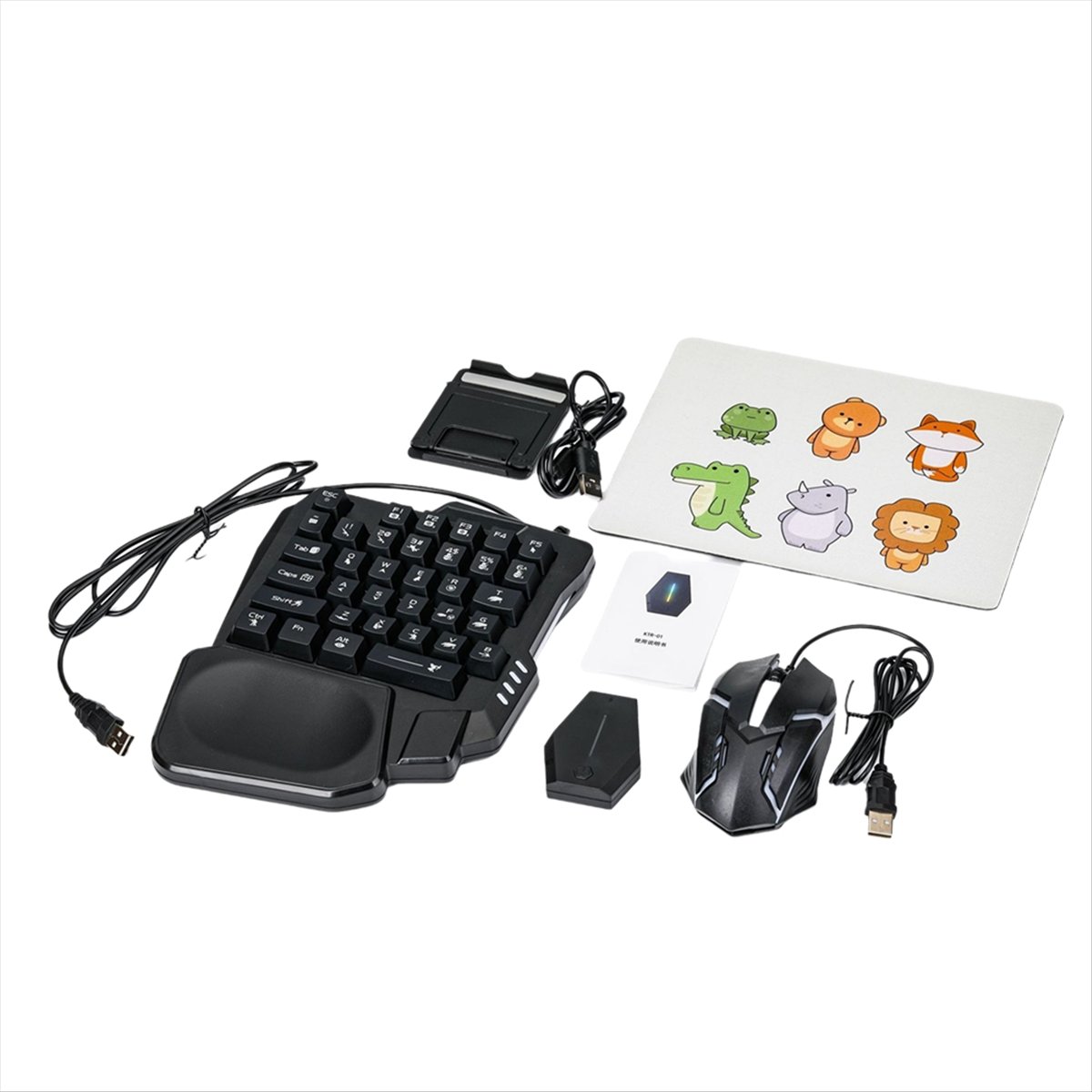 ★ ▲   คีย์บอร์ดเกมมิ่ง RGB 35  - Gaming Keyboard And Mouse Converter For Mobile บทวิจารณ์และราคา