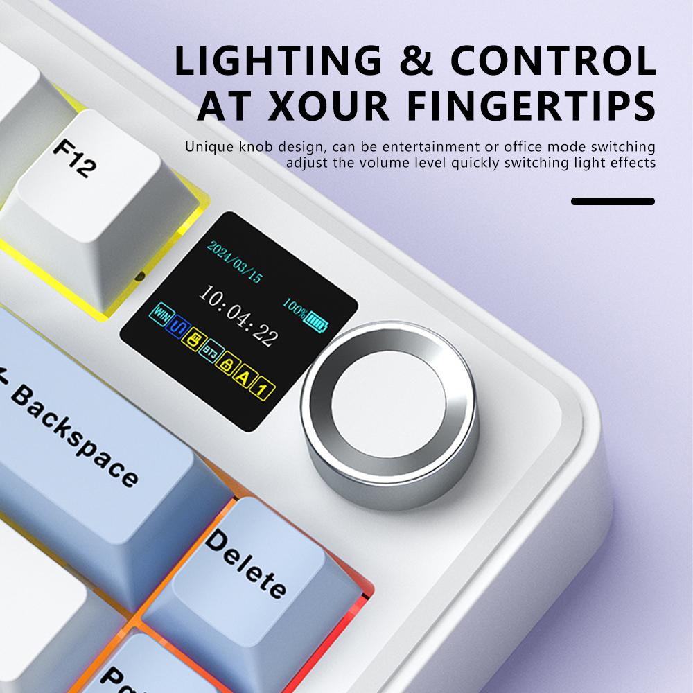 คีย์บอร์ดเกมมิ่งแบบกลไก AULA F - Gaming Keyboard Hot Swappable บทวิจารณ์และราคา