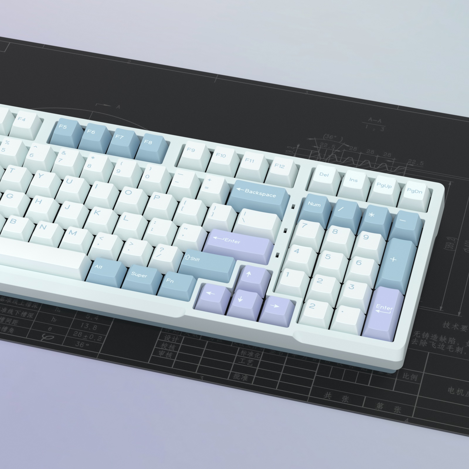 KBDiy GMK ภาพลวงตา Keycap โปรไ - Gaming Keyboard Number Pad บทวิจารณ์และราคา