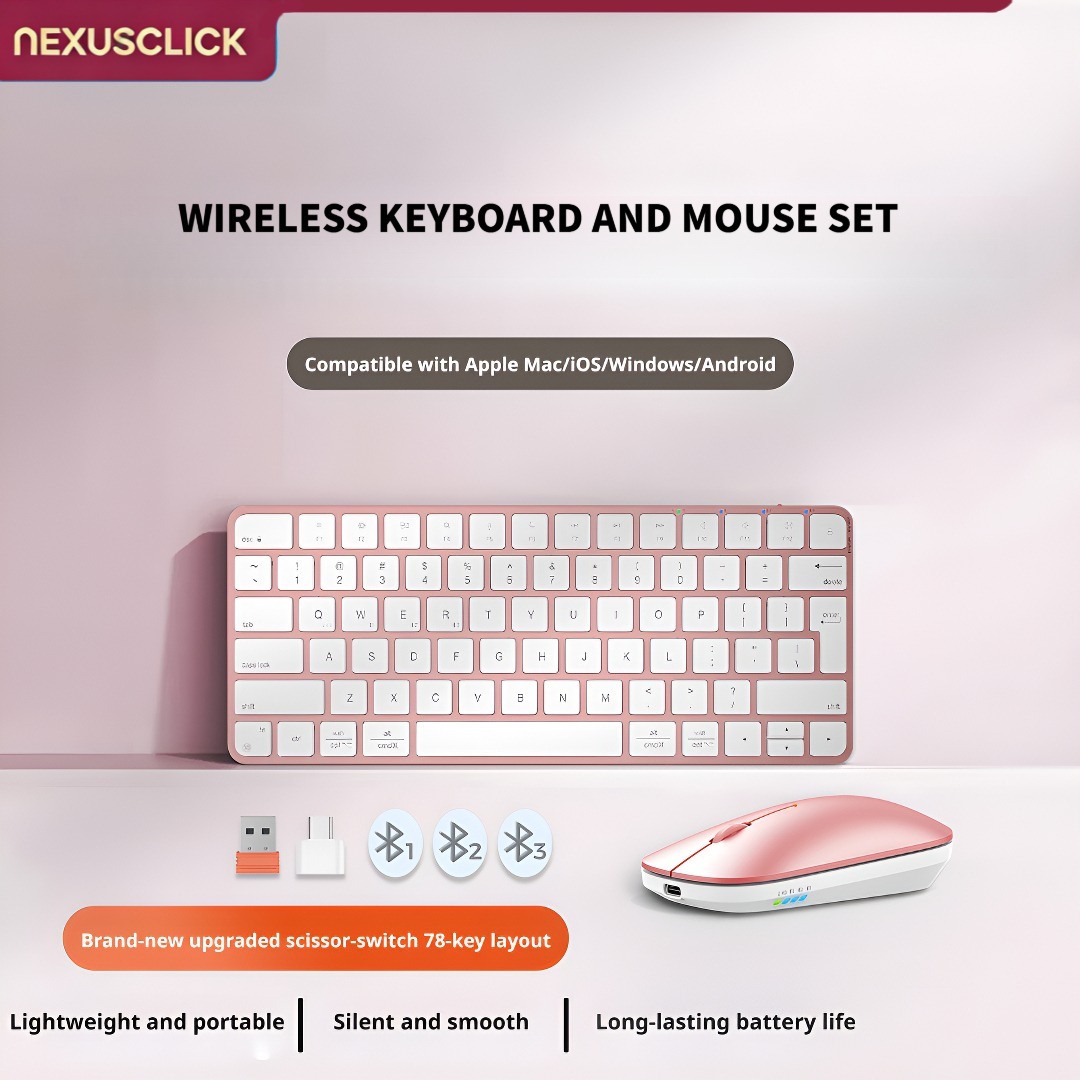 เน็กซัสคลิก คอมโบคีย์บอร์ดไร้ส - Gaming Keyboard That Is Quiet บทวิจารณ์และราคา