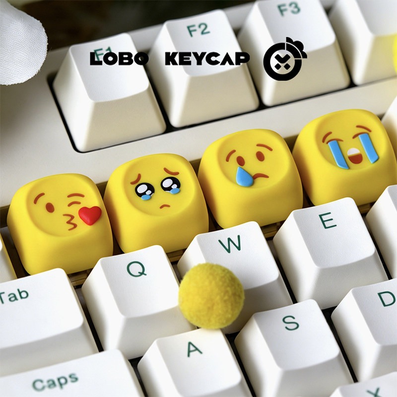 HCY คีย์แคปสั่งทำพิเศษ ซีรีส์อ - Gaming Keyboard Emoji บทวิจารณ์และราคา