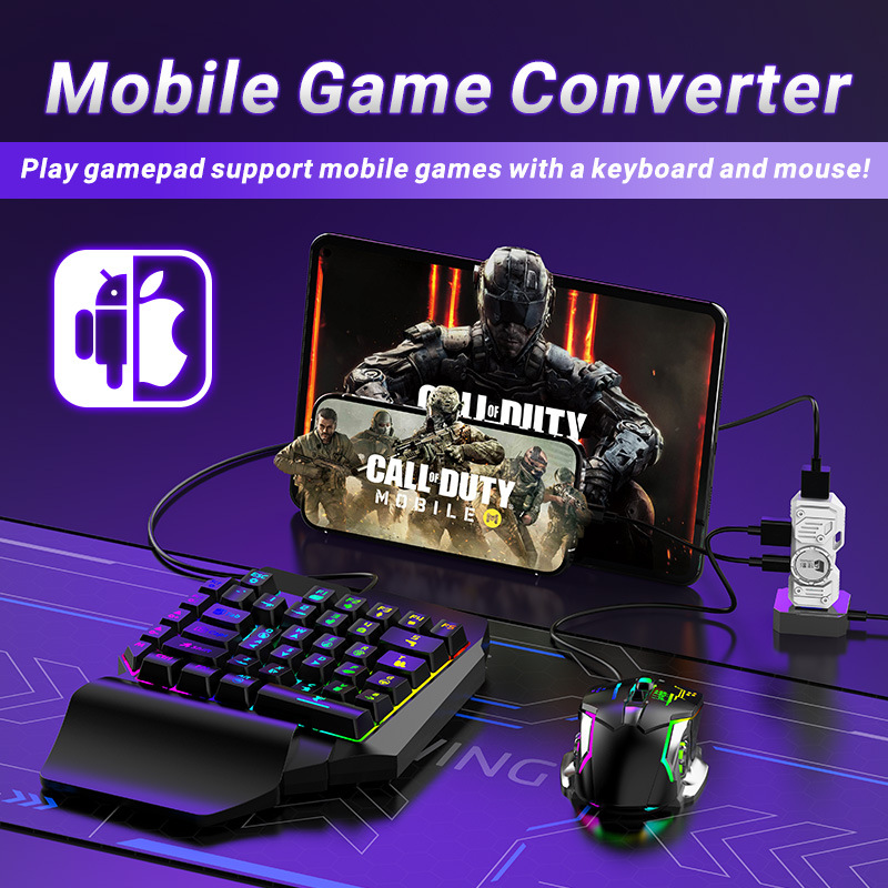 ชุดแปลงเกมมือถือ Mobilador Gam - Gaming Keyboard And Mouse Converter For Mobile บทวิจารณ์และราคา