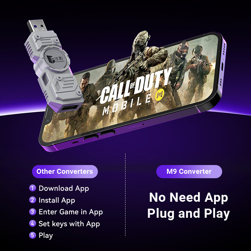 ชุดแปลงเกมมือถือ Mobilador Gam - Gaming Keyboard And Mouse Converter For Mobile บทวิจารณ์และราคา