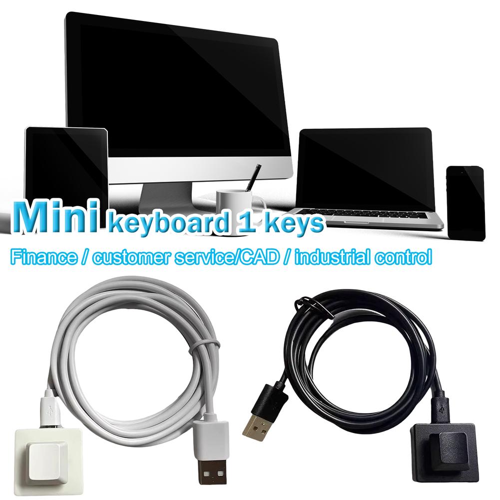 คีย์บอร์ดขนาดเล็กแบบมีสาย USB  - Gaming Keyboard 1 Hand บทวิจารณ์และราคา
