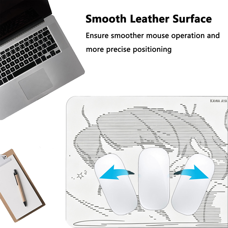 แผ่นรองเมาส์หนังลายการ์ตูนอนิเ - Gaming Keyboard And Mouse บทวิจารณ์และราคา